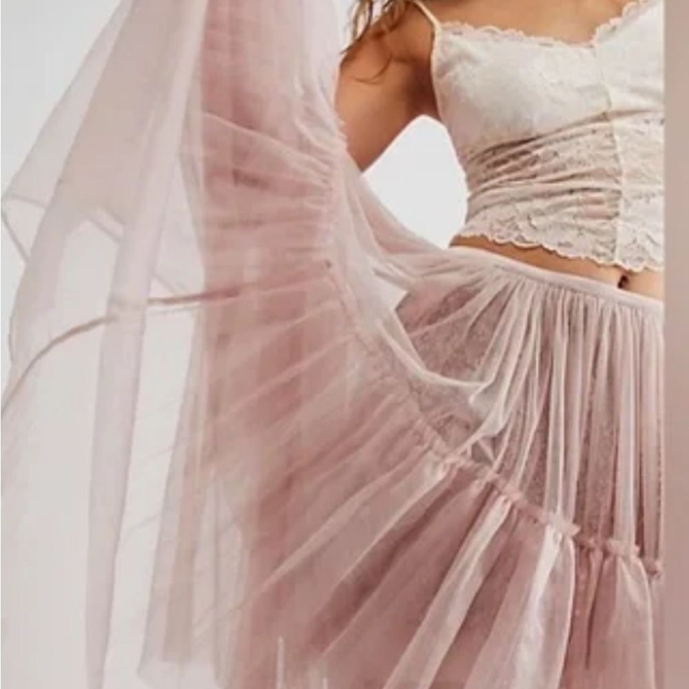 Brenda Knight Free People Brenda Knight Anne Tulle Skirt